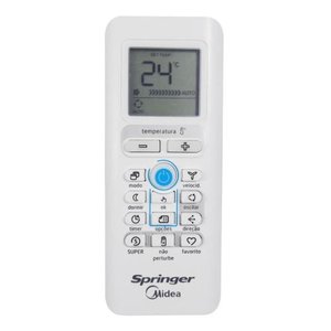 CONTROLE REMOTO SPRINGER/MIDEA/CARRIER