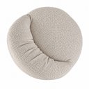 Ver mais imagens de Poltrona Orgânica Base Fixa Estofada Design Moderno Luna Espresso Móveis