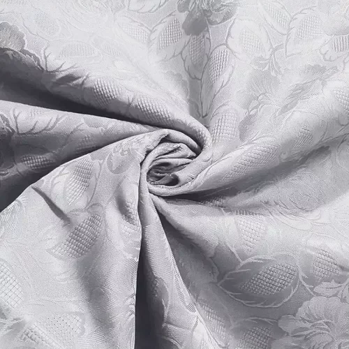 Cortina Jacquard Sala e Quarto 200x180 Admirare - Silver - 3