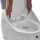 Ver imagem 5 de Vaso Sanitário Monobloco Caixa Acoplada Titanita Pingoo.casa - Branco