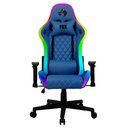 Ver imagem 2 de Cadeira Gamer Fox Racer Rgb Azul com Iluminação (led)