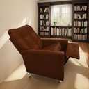 Ver imagem 2 de Poltrona Reclinável Sabrina Conforto e Estilo para Todos Os Ambientes Terracota