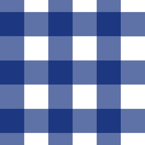 Papel de Parede Doce Estilo Xadrez Azul 81840