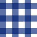 Ver imagem 1 de Papel de Parede Doce Estilo Xadrez Azul 81840
