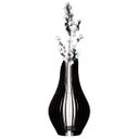 Ver imagem 1 de Vaso de Chão Decorativo Grande Andromeda Mdf:preto/85x30cm