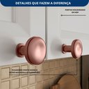 Ver imagem 6 de Armário de Cozinha Americana Texas 6 Portas 2 Gavetas Branco - Poliman Móveis