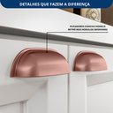 Ver imagem 7 de Armário de Cozinha Americana Texas 6 Portas 2 Gavetas Branco - Poliman Móveis