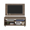 Ver imagem 5 de Conjunto para Sala de Estar com Rack com Painel e Mesa de Centro Canela Espresso Móveis