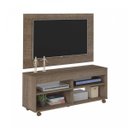 Ver imagem 3 de Conjunto para Sala de Estar com Rack com Painel e Mesa de Centro Canela Espresso Móveis