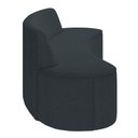 Ver imagem 5 de Sofá 4 Lugares para Sala de Estar Living 230cm Koane D06 Bouclê Cinza Escuro - Mpozenato