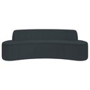 Ver imagem 6 de Sofá 4 Lugares para Sala de Estar Living 230cm Koane D06 Bouclê Cinza Escuro - Mpozenato