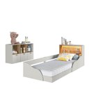 Ver imagem 3 de Quarto Infantil com Cama Solteiro Montessoriana com Led e Cô