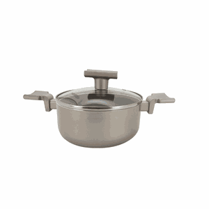 Caçarola Sartin Cook Champanhe Alum 20 Cm Mimo Ps20cc