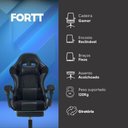 Ver imagem 7 de Cadeira Gamer Snake Lancaster Preta - Cgf001-p