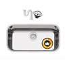 Cuba Aço King Inox As N°2 Extra Funda Espelhado 56x34x19 - 1