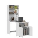 Ver imagem 2 de Mesa 2 Portas Escritório Miami Branco