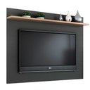 Ver imagem 7 de Rack com Painel e Estante em Mdp Grafite com Siena