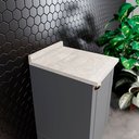 Ver imagem 1 de Tampo para Balcão da Cozinha 400mm 100% MDF Americana Cinza