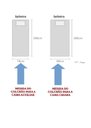 Ver imagem 4 de Kit Quarto Modulado Infantil 3 Peças Cama Solteiro e Auxiliar Armário Aéreo 2 Portas Chiara Branco -