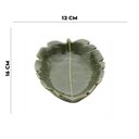 Ver imagem 6 de Folha Decorativa Cerâmica Banana Leaf Verde Lyor 16x12x4cm