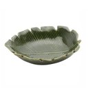 Ver imagem 5 de Folha Decorativa Cerâmica Banana Leaf Verde Lyor 16x12x4cm