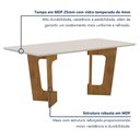Ver imagem 3 de Mesa de Jantar 180cmx90cm Tampo de 25mm Liz Valdemoveis
