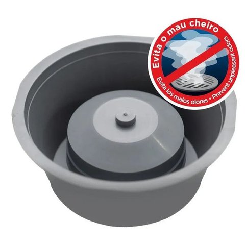 Adaptador contra Mau Cheiro em Ralos 10cm Astra