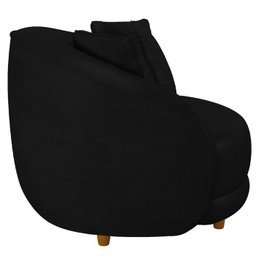 Poltrona Decorativa Pes Madeira Maly Corano TCS 724 Moll - 6