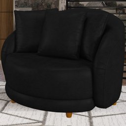 Poltrona Decorativa Pes Madeira Maly Corano TCS 724 Moll - 2