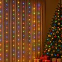Ver imagem 1 de Pisca Cascata 400 Leds 10m X 60cm com Controle e App Inteligente