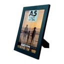 Ver imagem 2 de Kit 2 Porta Retrato 15x21 A5 com Vidro Fotos Moldura Aparador Decoração Quadro:preto