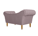 Ver imagem 3 de Namoradeira Recamier Sofá Decorativo 02 Lugares Dubai Suede Rose - Incasa Decor