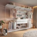 Ver imagem 6 de Closet Aberto Modulado para Casal 285cm Eminence Branco