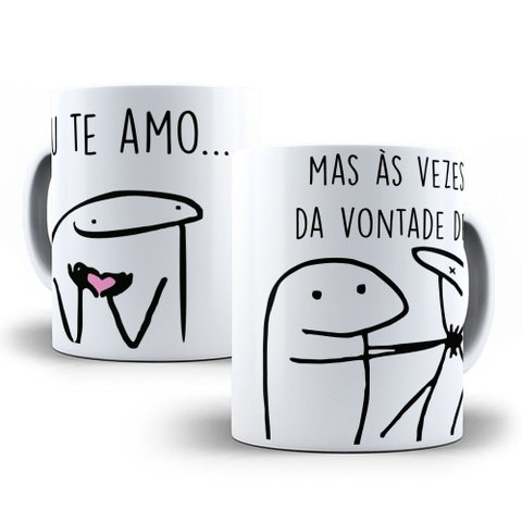 Caneca Meme Flork – Ironia em Forma de Porcelana