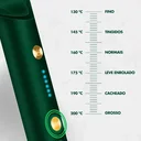 Ver imagem 2 de Escova Pente Alisadora para Cabelo Profissional Verde