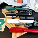 Ver imagem 6 de Escova Pente Alisadora para Cabelo Profissional Verde