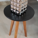 Ver imagem 6 de Mesa de Canto de Sala e Apoio Lateral Eiffel Preta