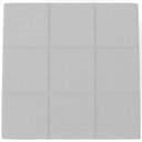 Ver imagem 3 de Kit 02 Puffs Quadrado Milano 90x90cm W01 Linho Cinza