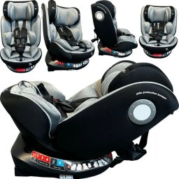 Cadeira de Carro 0 a 36 Isofix 360 Gray (pf24275) - Zippy Toys - 4