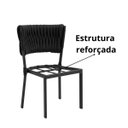 Ver imagem 6 de Kit 6 Cadeira Eloa:Preta