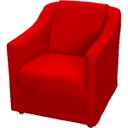 Ver imagem 3 de Kit 4 Poltronas Decorativas para Sala de Espera Recepção Escritório Consultório Suede