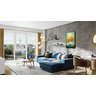 Quadro Decorativo Abstrato Canvas Filete Árvore Peça Grande Delicada Gg - 2