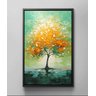 Quadro Decorativo Abstrato Canvas Filete Árvore Peça Grande Delicada Gg - 3
