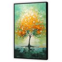 Ver imagem 5 de Quadro Decorativo Abstrato Canvas Filete Árvore Peça Grande Delicada Gg