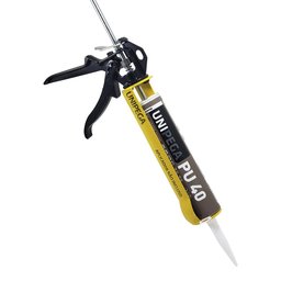 Adesivo Poliuretano Selante Pu40 Profissional Unipega Preto - 2