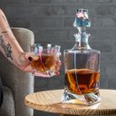 Ver imagem 4 de Garrafa Wolff para Whisky de Cristal Tortile 750ml 20624