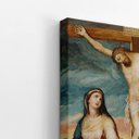 Ver imagem 3 de Quadro Jesus Cristo na Cruz Arte Marco Pino Canvas 100x70cm