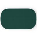 Ver imagem 2 de Kit 02 Puffs Decorativos Orgânicos para Living Quarto 100cm Doha W01 Bouclê Verde - Lyam Decor