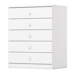 Quarto de Bebê com Guarda-Roupa 3 Portas Cômoda e Berço 3 em 1 Lápis de Cor Espresso Móveis - 12