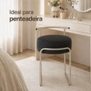 Ver imagem 6 de Puff Evans Metal Champagne Couríssimo Preto